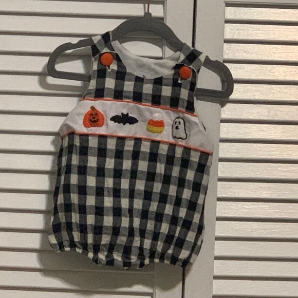 Boys Halloween Bubble Sz 6 Months - Picture 1 of 5
